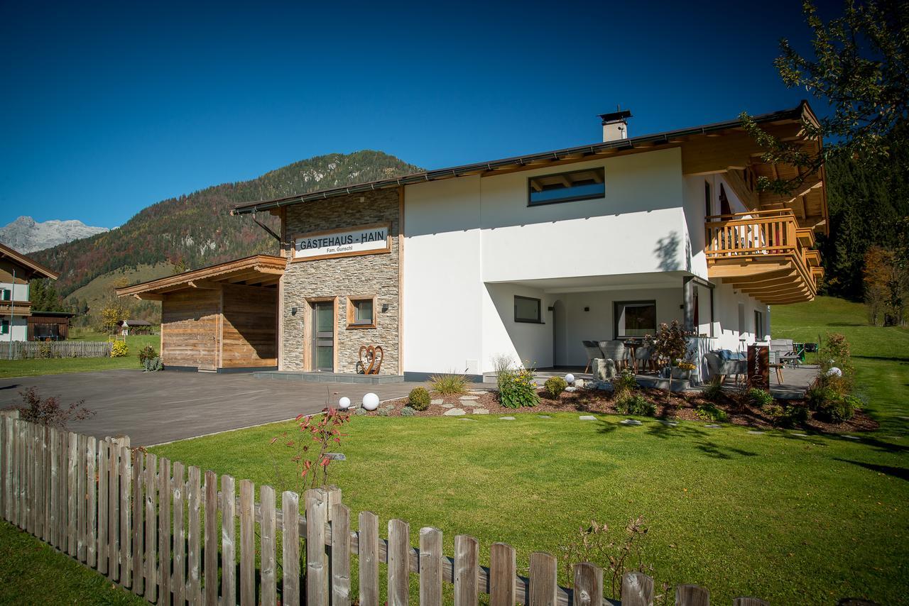 Gästehaus Hain Hochfilzen Exterior foto